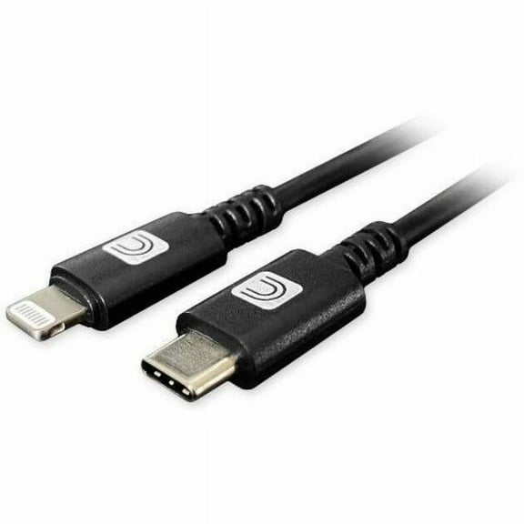 Comprehensive Cable LTNG-USBC-3PROBLK 3 ft. Pro AV-IT Series Lightning to USB C Cable, Black