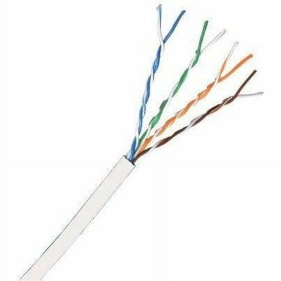 Comprehensive Cat 6 550 MHz Shielded Solid White Bulk Cable 1000ft