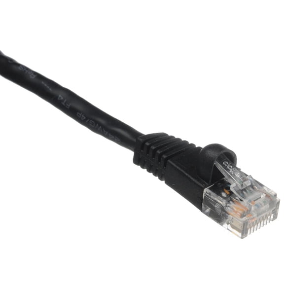 Comprehensive CAT5e 350 MHz Snagless Patch Cable, 75', Black