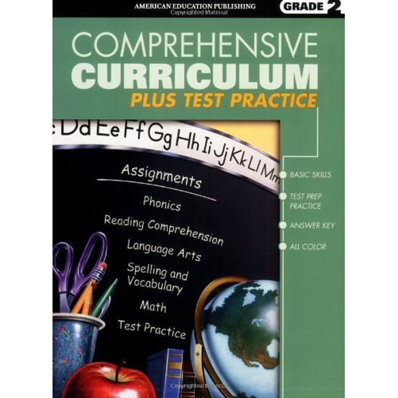 Pre-Owned Comprehensive Curriculum Plus Test Practice: Grade 2 Paperback