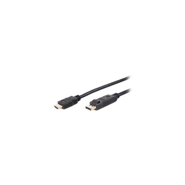 Comprehensive DISPHD15ST 15 ft. Black Connector Type 1 HDMI Male Connector Type 2