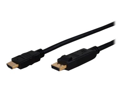 Comprehensive 6' Standard Series DisplayPort to HDMI High Speed Cable