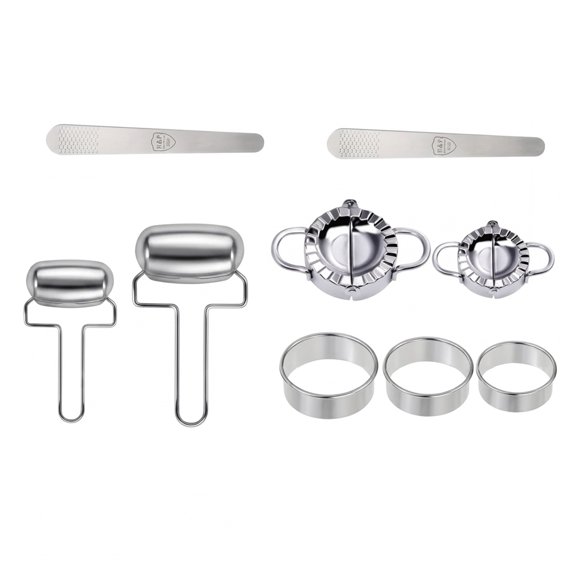 Comprehensive Dumpling Preparation Set With 9 Essential Tools For Forming Well Made Dumplings And Pastries