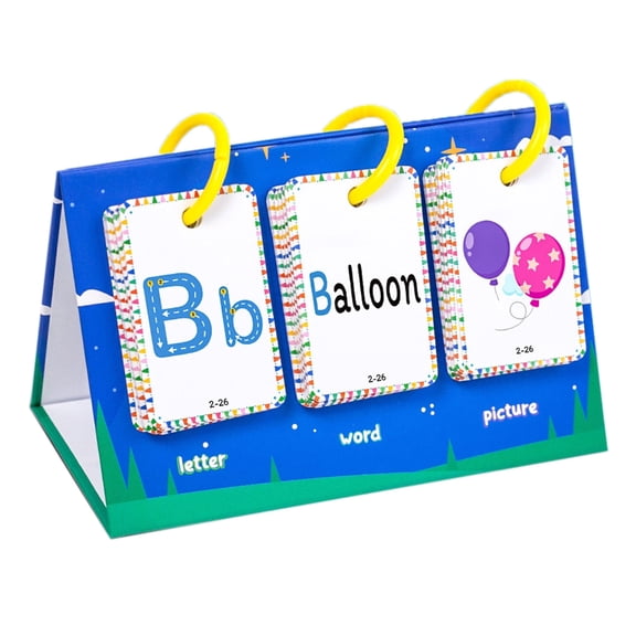 Comprehensive English Learning Set 78 Cards With Shape Educational Tool