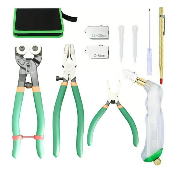 Comprehensive Glass And Pliers Set Nippers Set Comfortable Grip Pliers For Strength And Wear Resistance