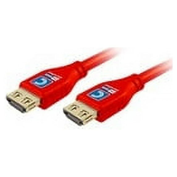 Comprehensive MHD18G-9PRORED MicroFlex Pro High-Speed HDMI Cable with Ethernet, 9', Red