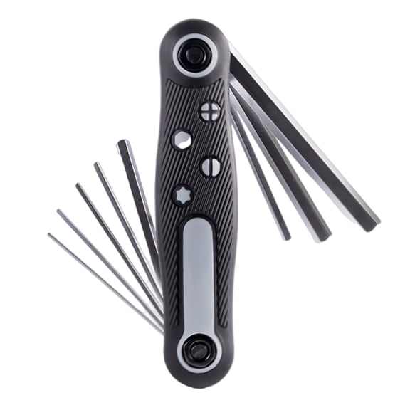 Comprehensive Manual Folding Screwdriver Tool Set Suitable for Everyday Repairs Fixes Home And Professional Use