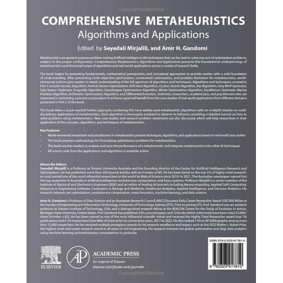 Pre-Owned Comprehensive Metaheuristics: Algorithms and Applications, (Paperback)