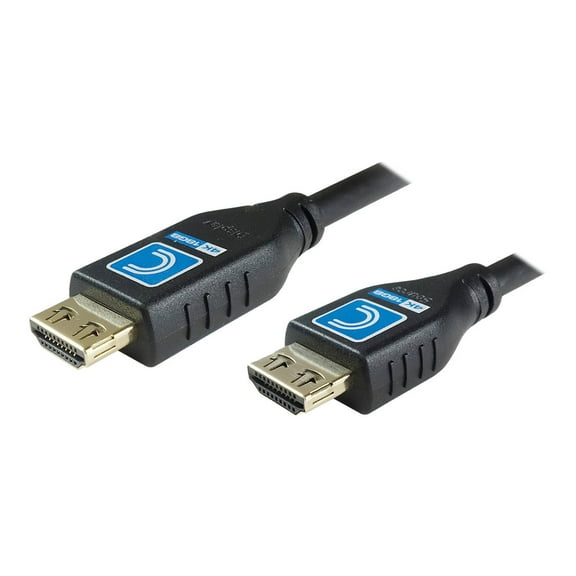 Comprehensive MicroFlex Pro HDMI Audio/Video Cable - HDMI for Audio/Video Device - 2.25 GB/s - 15 ft - 1 x HDMI Male Digital Audio/Video - 1 x HDMI Male Digital Audio/Video - Gold Plated Connector - S