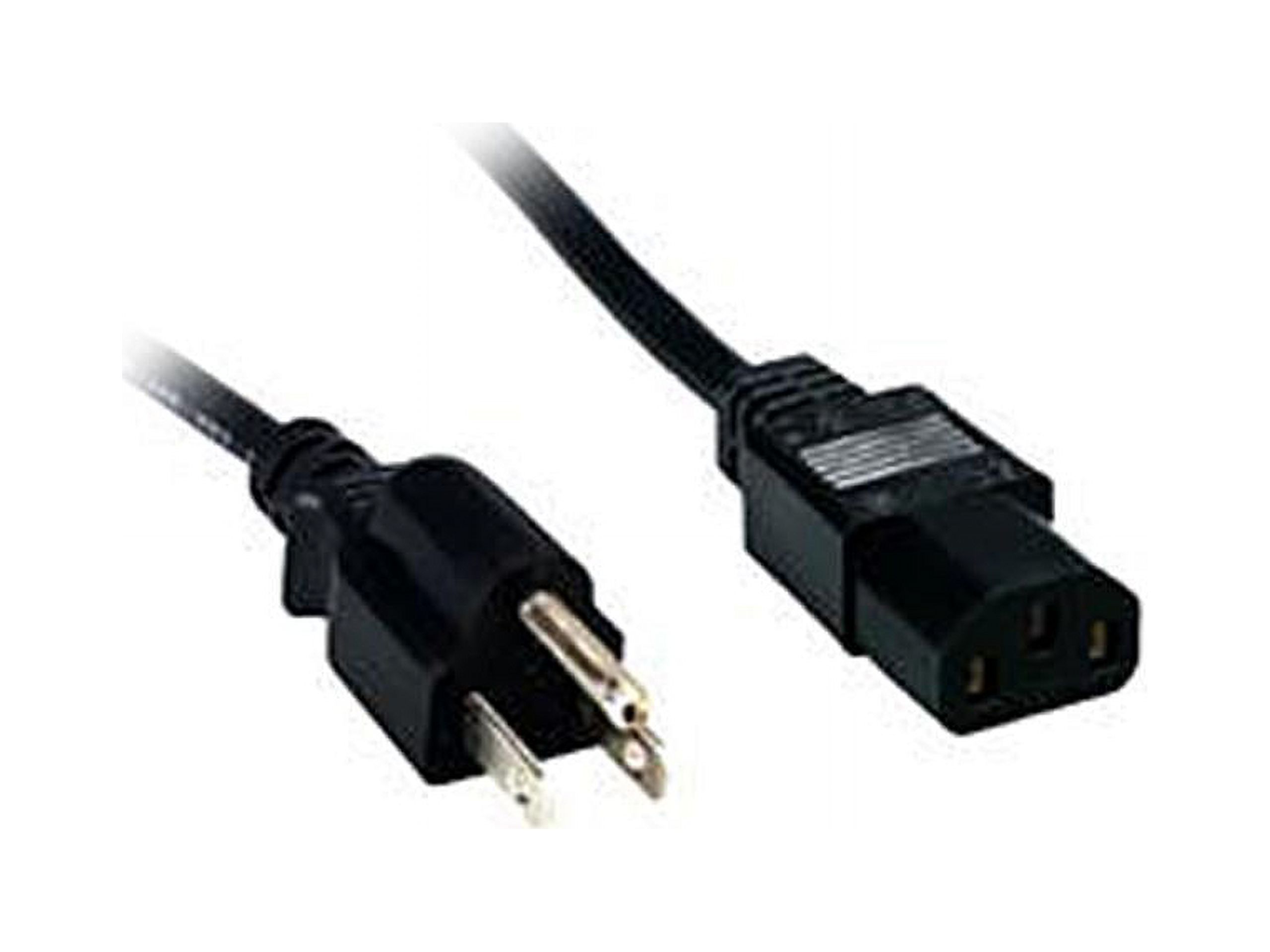 Comprehensive Model PWCBK25 25ft Standard PC Power Cord 18/3 SVT