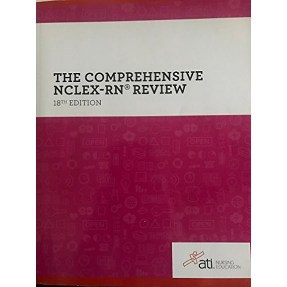 Pre-Owned Comprehensive NCLEX-RN Review 18th Edition, 9781565335745, 1565335740, Paperback,