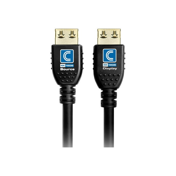 Comprehensive NanoFlex Pro AV/IT Integrator Series Active 4K 18G High Speed HDMI Cable Jet Black 15ft (nfhd18g-15problka)