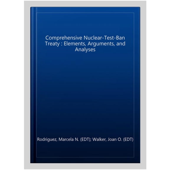 COMPREHENSIVE NUCLEARTESTBAN TREATY