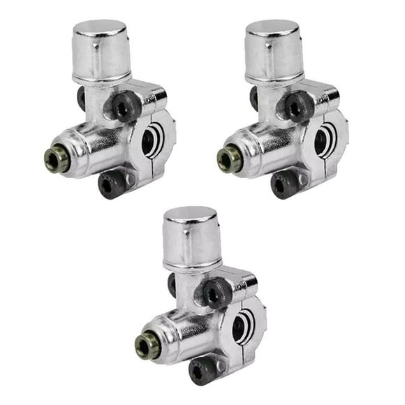 Comprehensive Piercing Line Service Valve Kit with 3 Packs for Refrigerator Refill Tap Easy Installation and Reliable Quality