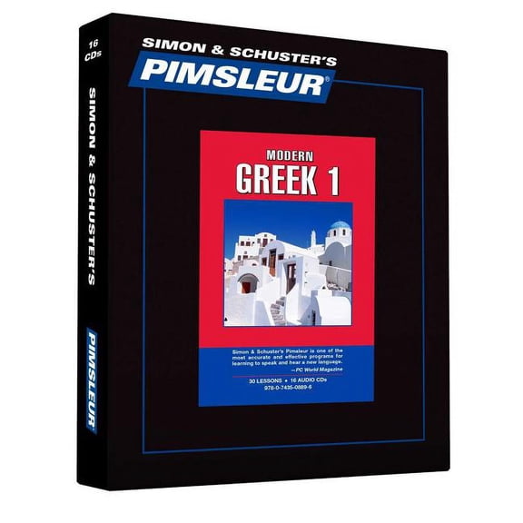 Comprehensive: Pimsleur Greek (Modern) Level 1 CD : Learn to Speak and Understand Modern Greek with Pimsleur Language Programs (Series #1) (Edition 2) (CD-Audio)