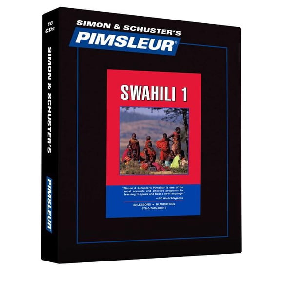 Comprehensive: Pimsleur Swahili Level 1 CD : Learn to Speak and Understand Swahili with Pimsleur Language Programs (Series #1) (CD-Audio)