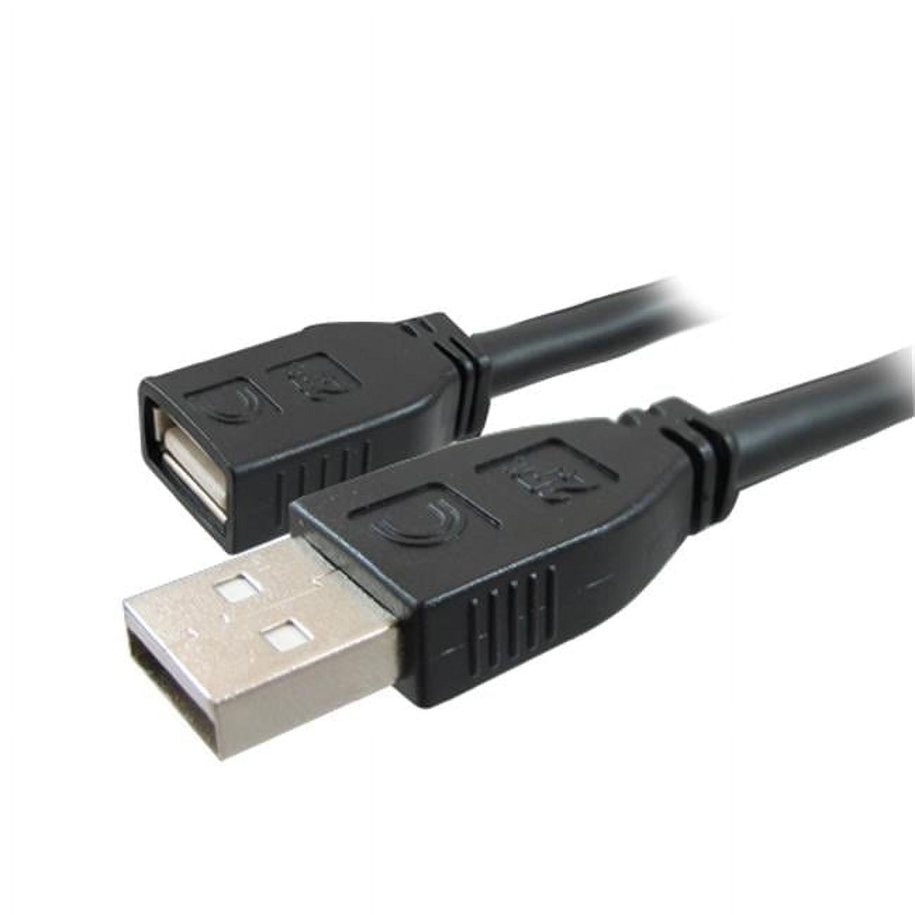 Comprehensive Pro AV-IT Active Plenum USB A Male to A Female Cable 25 ...