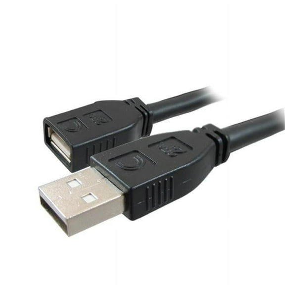 Comprehensive Pro AV-IT Active Plenum USB A Male to A Female Cable 50 ft.
