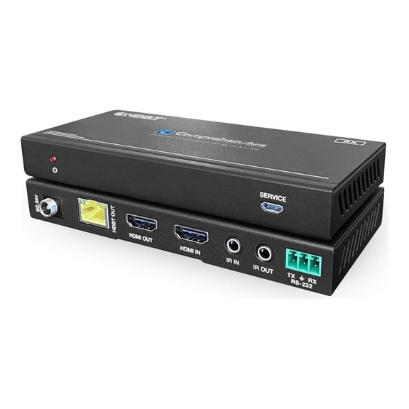 Comprehensive Pro AV/IT Integrator Series HDBaseT 4K60 18G HDMI Extender Kit with Audio, RS232, IR, PoC up to 492ft (che-hdbt250)