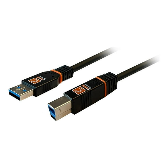 Comprehensive Pro AV/IT USB/USB-B Data Transfer Cable - 10 ft USB/USB-B Data Transfer Cable - First End: USB 3.2 (Gen 1) Type A - Second End: USB 3.2 (Gen 1) Type B - 5 Gbit/s