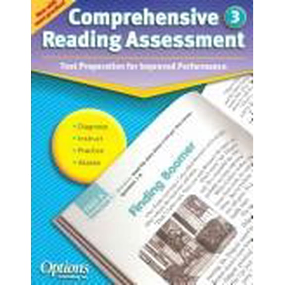 Pre-Owned Comprehensive Reading Assessment: Test Preparation for Improved Performance : Grade 3 (Paperback) 1591372658 9781591372653