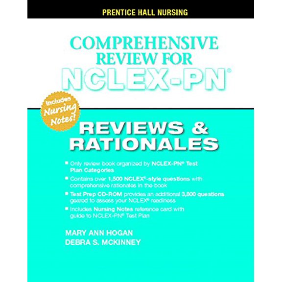 Pre-Owned Comprehensive Review for NCLEX-PN: Reviews & Rationales (Paperback) 0131196057 9780131196056