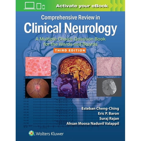 Comprehensive Review in Clinical Neurology: A Multiple Choice Question Book for the Wards and Boards Print + eBook with , (Paperback)