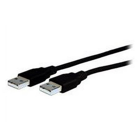 Comprehensive USB2-AA-10ST Black USB 2.0 Cable