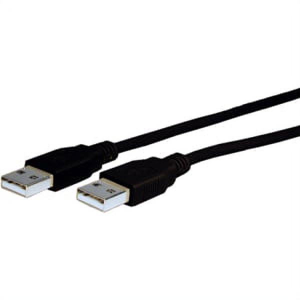 Usb Ii Comprehensive USB2-AA-10ST Black USB 2.0 Cable - Walmart Business Supplies