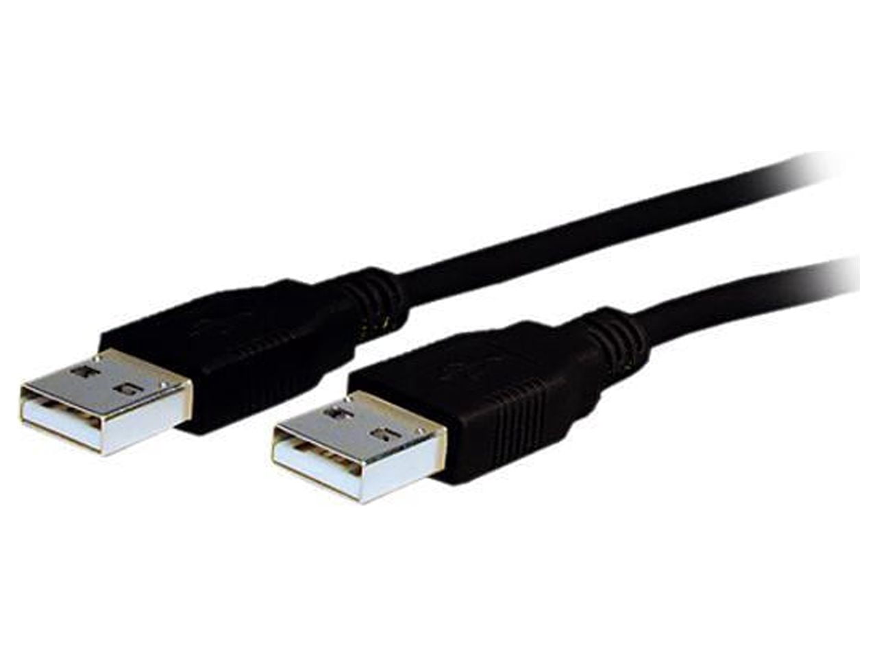 Comprehensive USB2-AA-3ST Black USB 2.0 Type A to Type A Cable ...