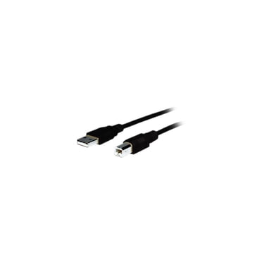 Comprehensive USB2-AB-6ST Black USB 2.0 Type A to Type B Cable