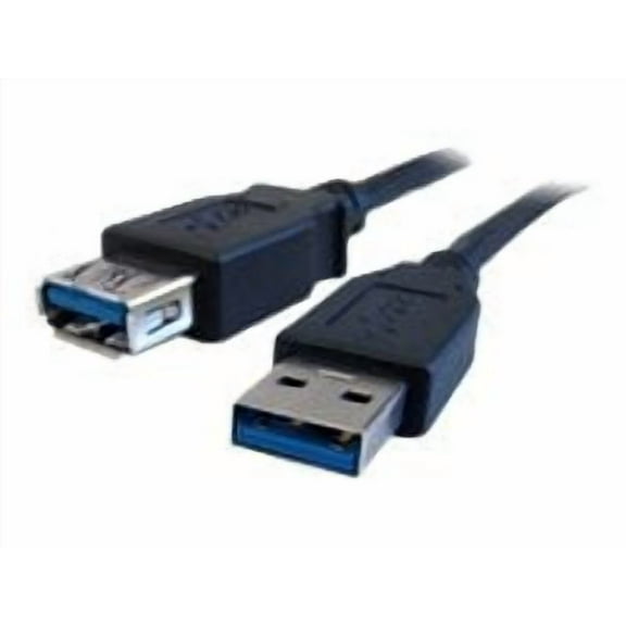 Comprehensive USB3-AA-MF-15ST Black USB 3.0 A Male To A Female Cable