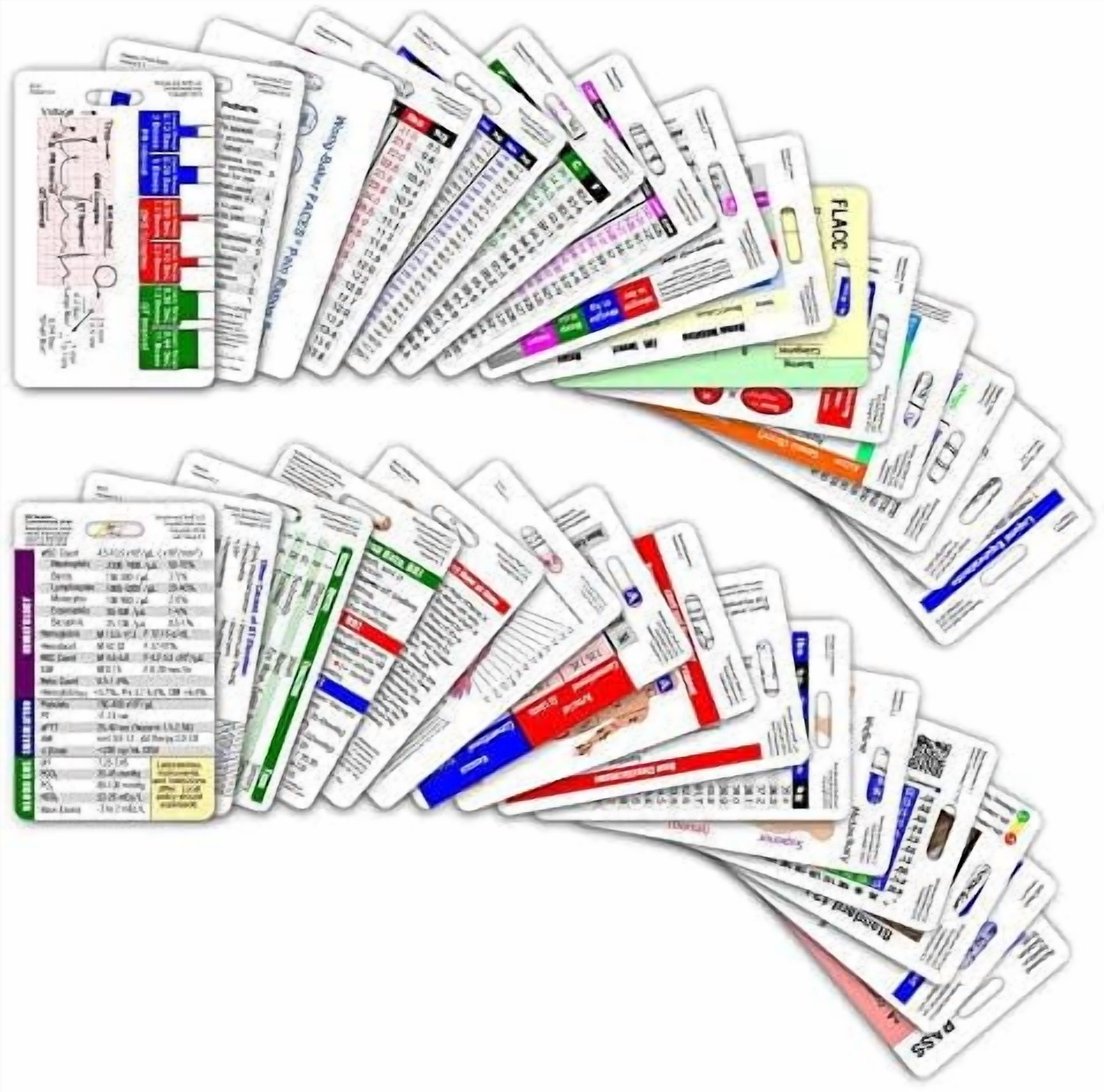Comprehensive Vertical Badge Card Reference Set - 30 Cards$$Office ...