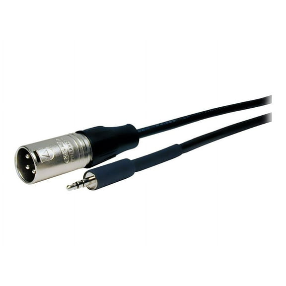 Comprehensive XLRP-MPS-25ST Standard Series XLR Plug to Stereo 3.5mm Mini Plug Audio Cable 25ft.