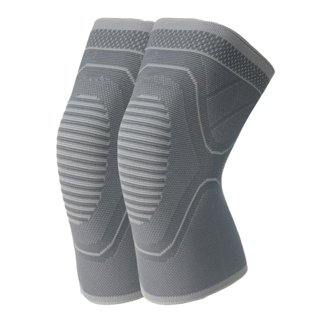 Compressa Medium Non-Slip Knitted Fabric Knee Support Sleeve in Dark ...