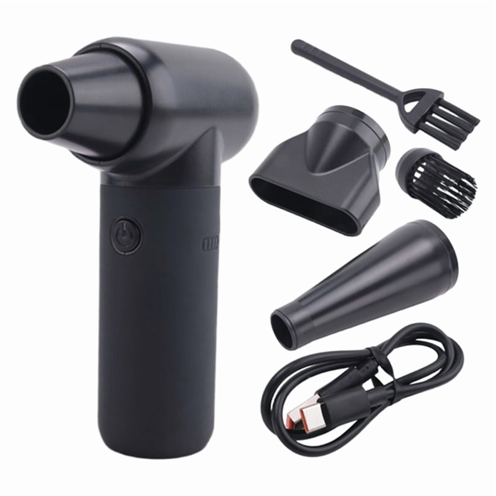 Compressed Air Duster,180000RPM Dryer Blower,3 Gear Portable Electric Air Duster,for Car _0t51