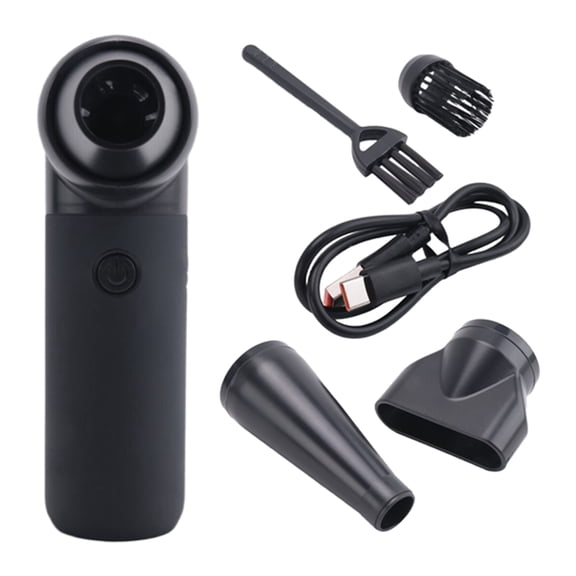 Compressed Air Duster,180000RPM Dryer Blower,3 Gear Portable Electric Air Duster,for Car Dry,Keyboard Computer Cleaning