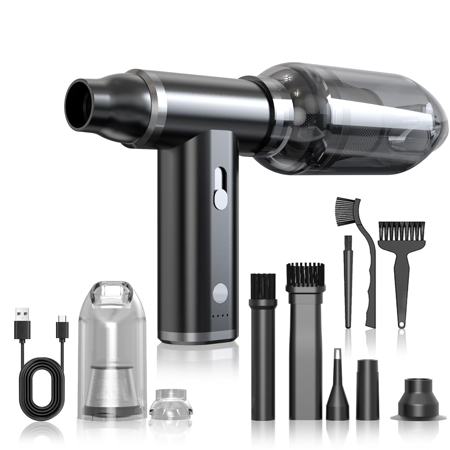 Blower Compressed Mini Compressed Air Duster -250000RPM Mini Blower Turbo Fan - Walmart.com