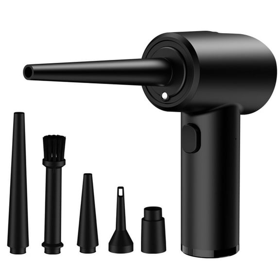 Compressed Air Duster 51000RPM Strongest Compressed Air Blower,Cordless Air Can Duster,6KPa Airflow Electric Blower,3-Gears Speed,6000mAh Battery,70W for Computer Keyboard Electronics Cleaning,Reusabl
