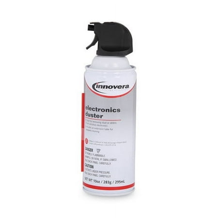 Compressed Air Duster Cleaner, 10 Oz Can, 6/pack | Bundle of 10 Packs