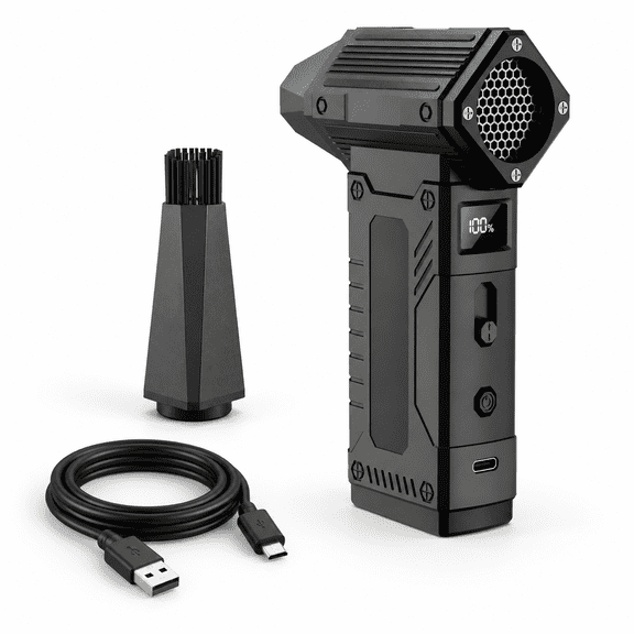 Compressed Air Duster Rechargeable Electric Forn