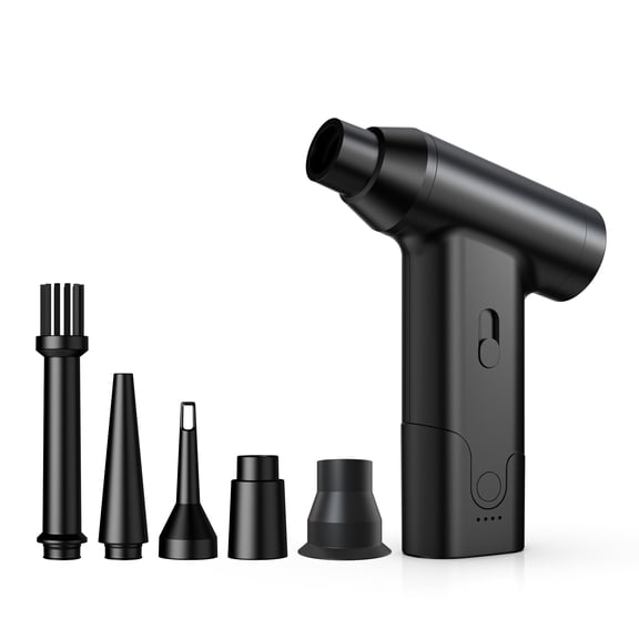 WORLDTIGER Electric Air Duster- Powerful Compressed Air Duster for PC/Computer/Keyboard/Electronics/Home Cleaning,4.96*3.07*1.41in