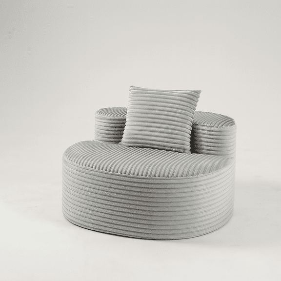 Compressed Moon Bay Sofa Compact Design Perfect for Small Spaces and Apartments,Smoke Grey