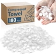 thumbnail image 1 of Compressed Towel, Mini Compressed Towel Tablets, Disposable Face Towels, Camping Towel, Portable Bulk Compressed Coin Tissues for Home, Travel, Outdoor Sports, 1 of 4