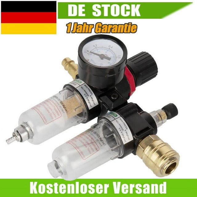 Compressed air maintenance unitpressure reducer water separator oiler