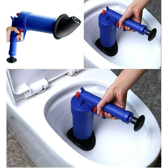 Compressed air pipe unblocker? Drain Cleaning Tool, Drain Pump AIR Blaster Sink Bath Toilet Plunger Pipe Clog Remover Unblocker