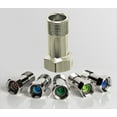thumbnail image 1 of Compression 3/8" Supply Line Adapter Flow Controller PCA Low Flow Inline Fitting Faucet Regulator, 1 of 4