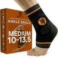 Compression Ankle Brace with Silicone Ankle Support and Copper