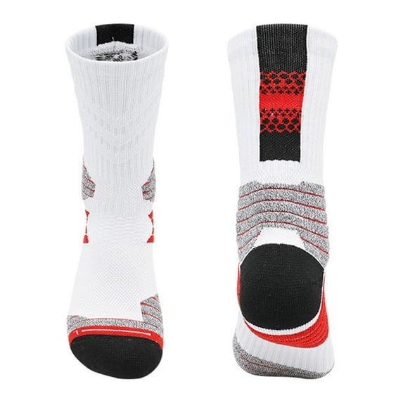 Compression Ankle Support Running Socks Men Women Wicking Quarter Athletic Plantar Fasciitis Socks