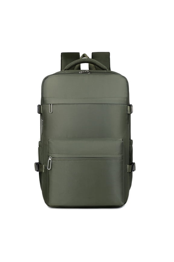 Compression Backpack With Dedicated Laptop Compartment Spacious Interior Organization Oxford Fabric For Men